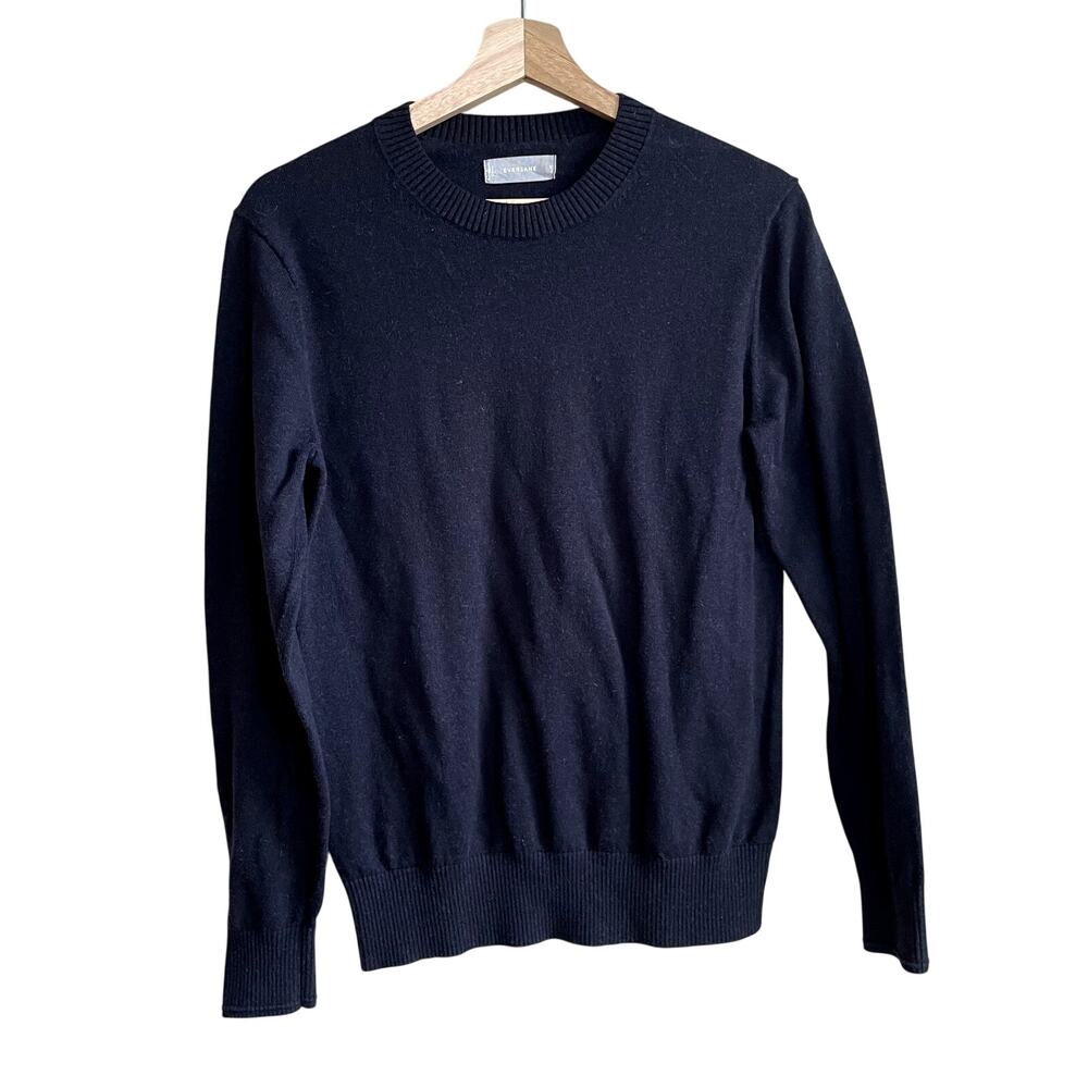 Everlane organic cotton blend crewneck knit sweater men's small basic minimal